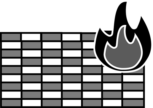 Free firewall security cybersecurity vector