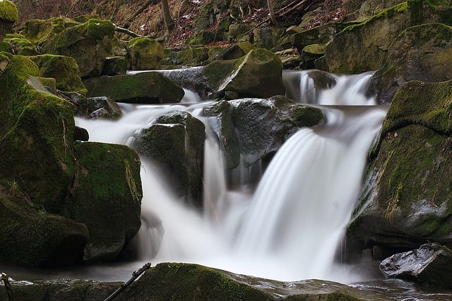 Free Beskid Waterfall photo and picture