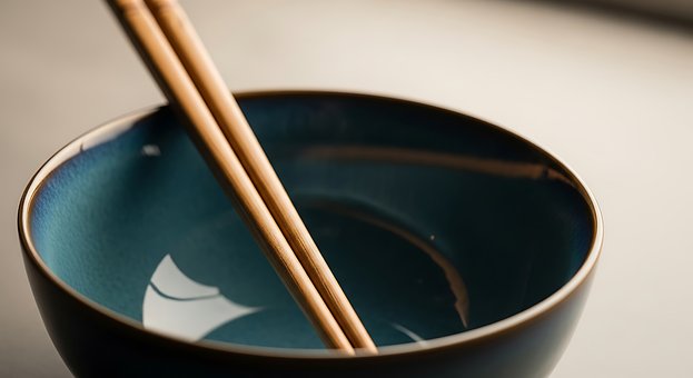 Free Bowl Chopsticks illustration and picture