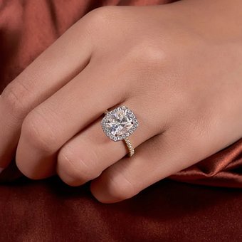 Free Diamond Rings Engagement Rings photo and picture