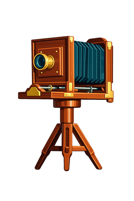 Free vintage camera large format camera antique camera vector