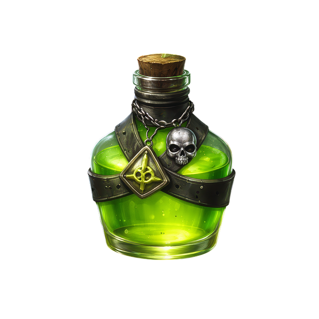 Free potion magic bottle illustration