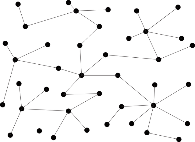 Free network technology icon vector