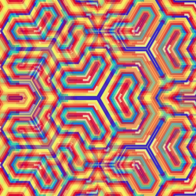 Trippig, Psychedelisch, Muster