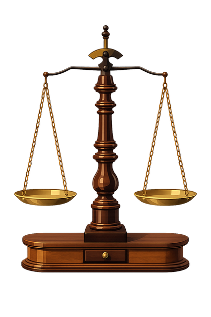 Free justice scale balance scale law symbol vector