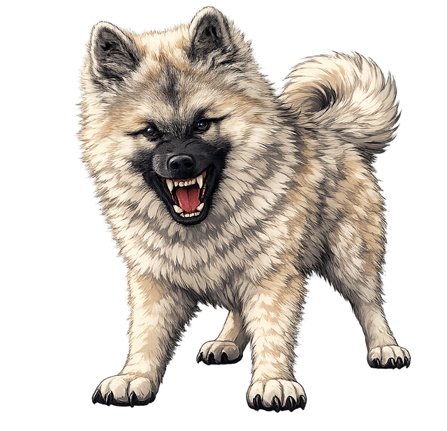 Böser Hund, Aggressiver Hund, Spitzhund