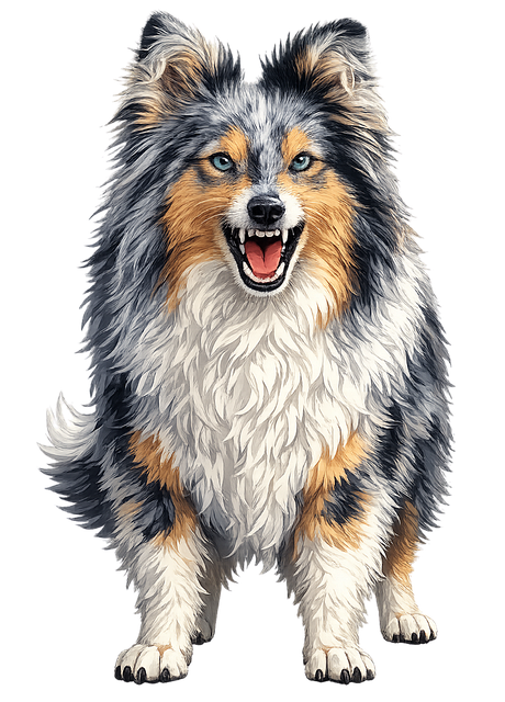 Free angry dog aggressive dog fluffy dog vector