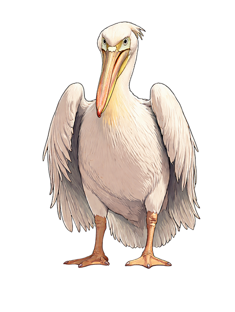 Free pelican white pelican pelican bird vector