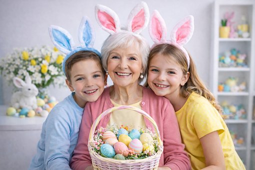 Free Easter Family photo and picture