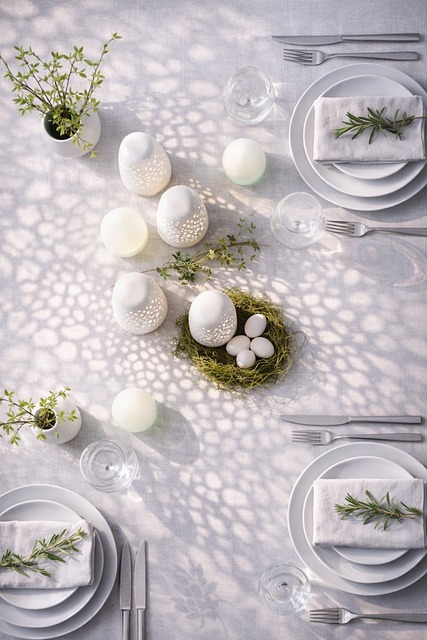 Free Easter Place Setting photo and picture