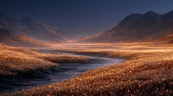 Naturaleza, Paisaje, Río, Agua, Fantasía