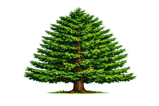 Free Pine Tree Evergreen Tree illustration and picture