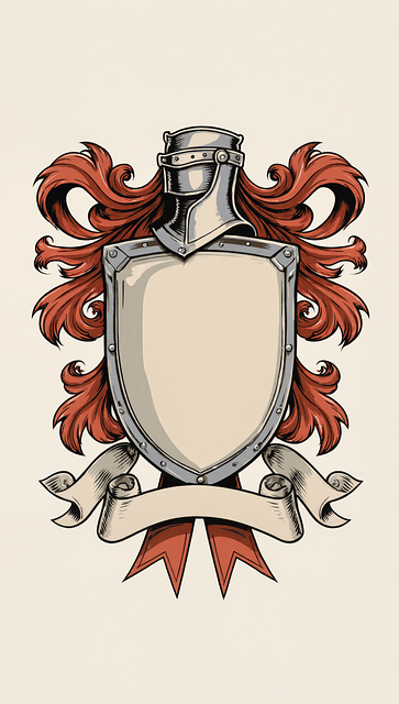 Free Heraldry Shield illustration and picture