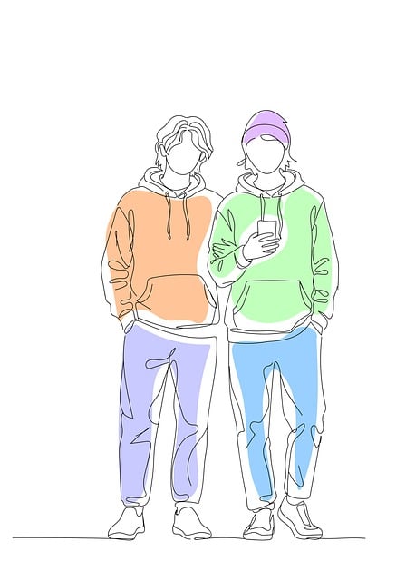 teenagers, people, boho, bohemian, line drawing, friends, drawing, background, beautiful wallpaper, guys, children, minimalistic