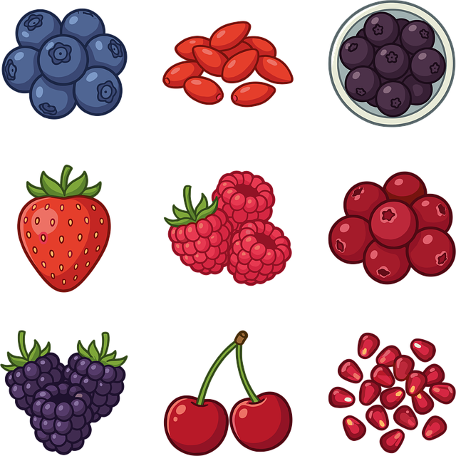 Free berry fruit strawberry vector