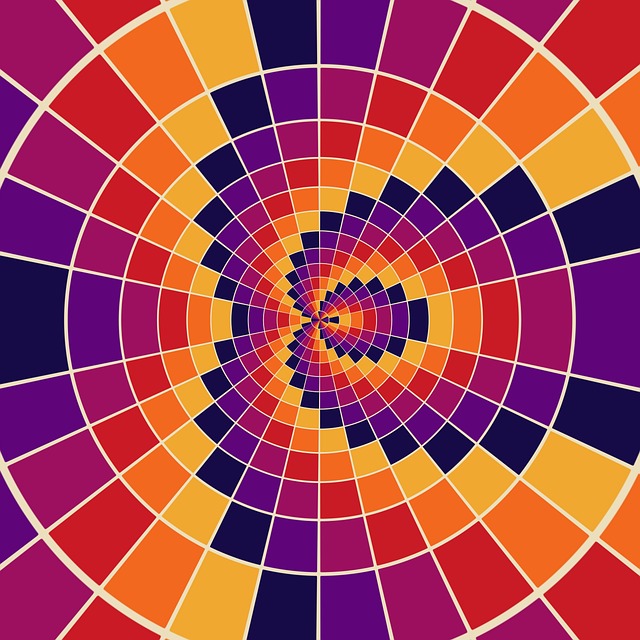Kreise, Spiral, Wiederholte, Muster
