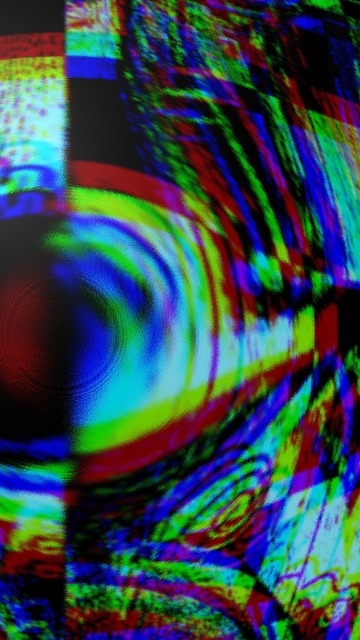 Free Glitch Fisheye photo and picture