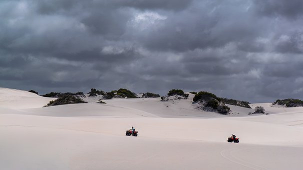 Duna, Patio, Arena, Motorsport, Ocio