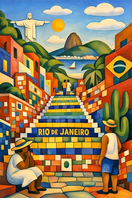 Scări, Pictura, Cultură, Rio, Steag