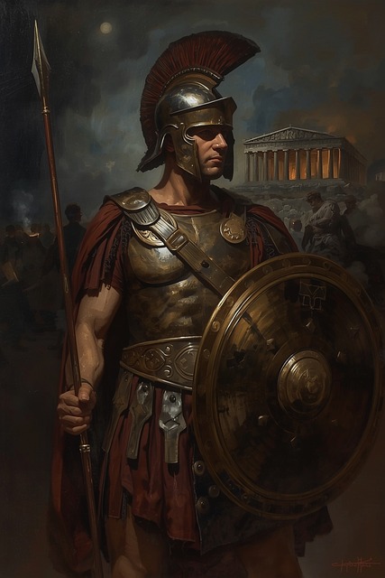 Free Ancient Warrior Roman Soldier illustration and picture