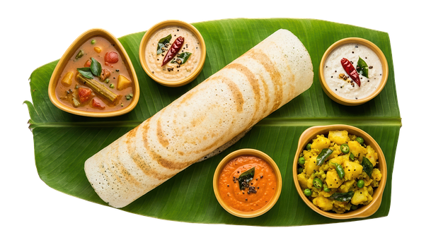 Free Dosa Breakfast illustration and picture