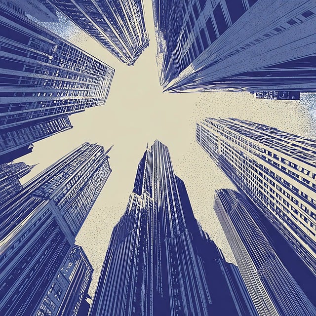 Free tower tall building tall tower illustration