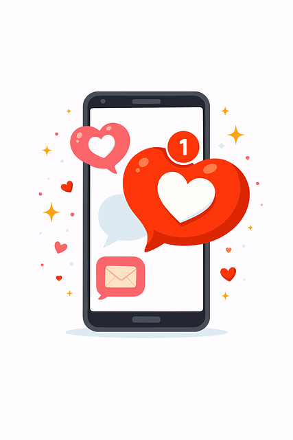 Free smartphone notification message vector