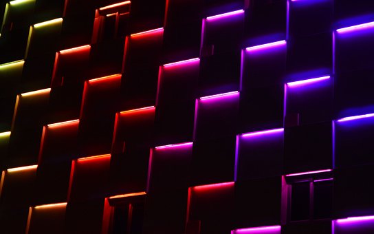 Neon, Fargerik, Lys, Kreativ, Gangen