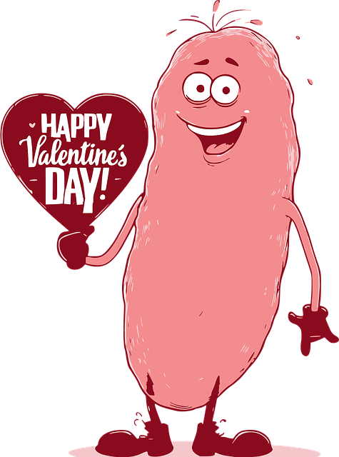 Lykkelig, Valentins, Elsker, Hjerte