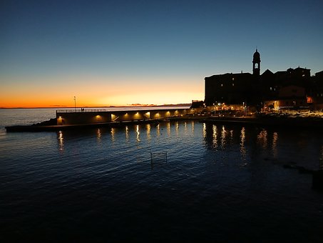 Genova, Nerver, Italien, Europa, Hav
