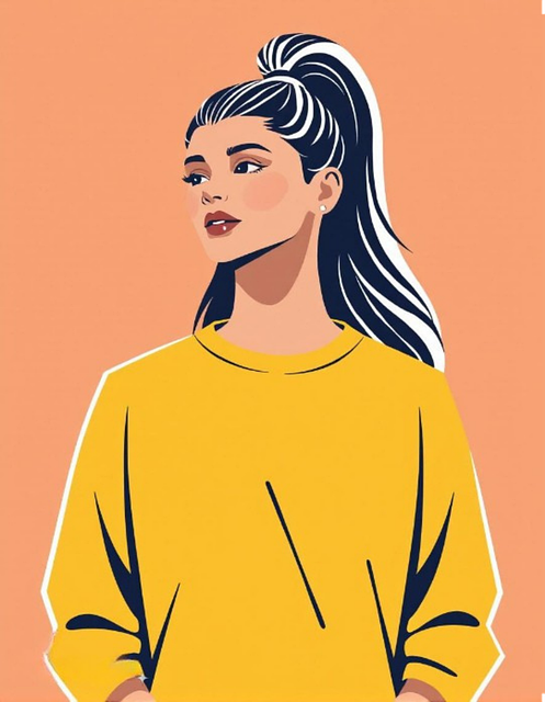 Free Model Woman vector and picture