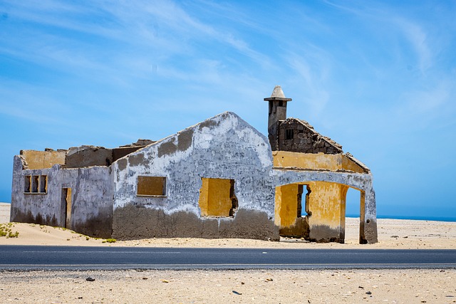 Free Namib Desert Abandoned Architecture photo and picture