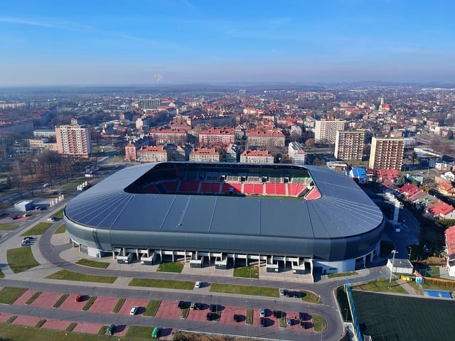 Tychie, Stadt, Stadion, Football