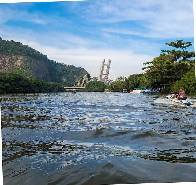 Free Bridge River photo and picture