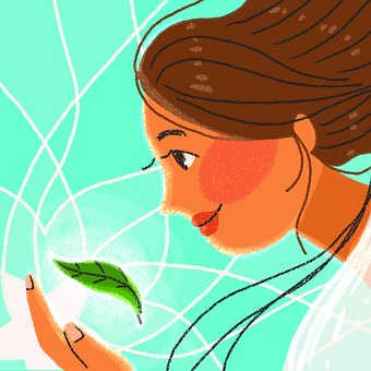 Free Girl Woman illustration and picture