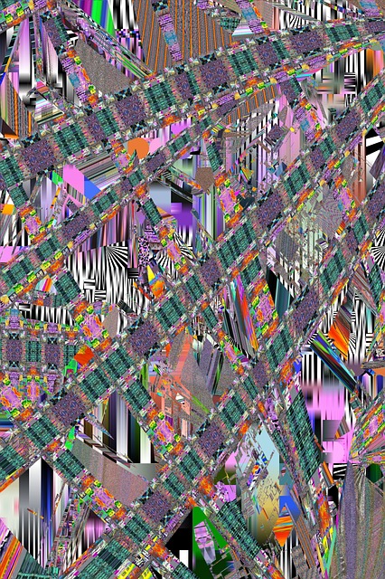 Free Glitch Pixel illustration and picture
