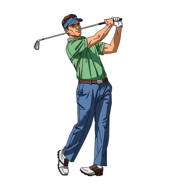 Free golf golfer sport vector