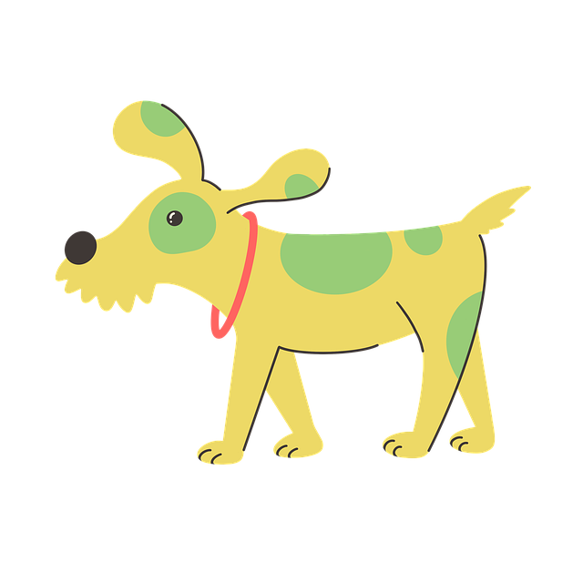 Hund, Tegneserie, Grønne Flekker