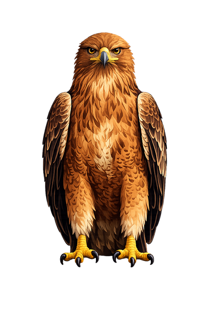 Free eagle portrait majestic bird power symbol vector