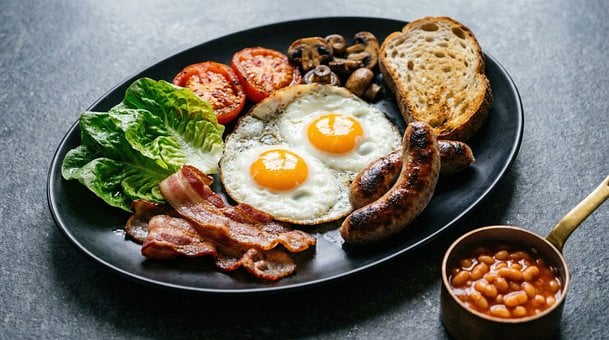 Free Breakfast English photo and picture