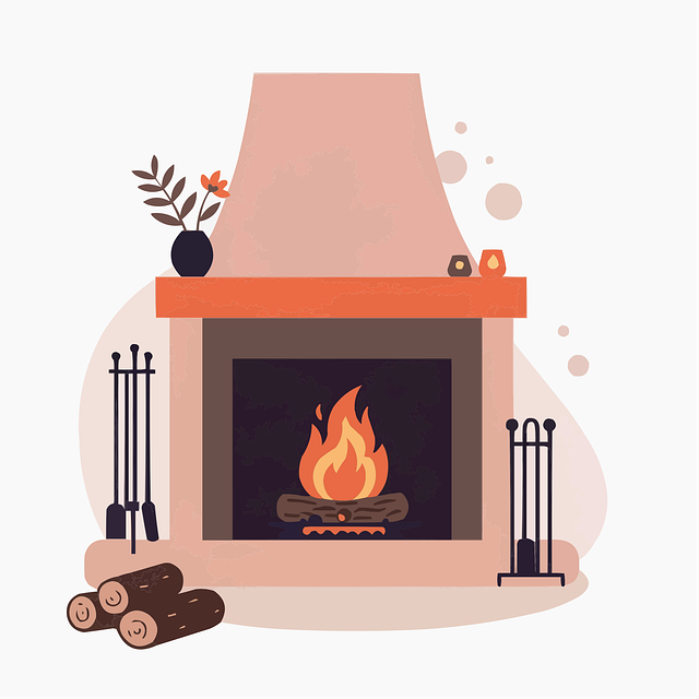 Free hearth flame fire vector
