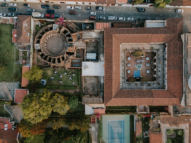 Free Aerial View Wedding Venue photo and picture