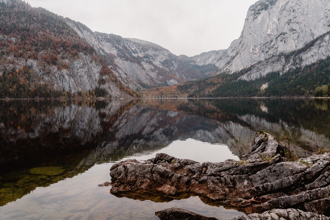 Mountain Lake Reflection Autumn - Free photo on Pixabay