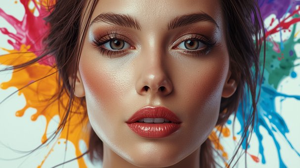 Free Woman Portrait illustration and picture