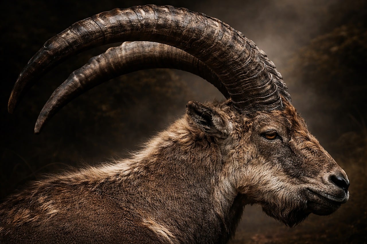 Download free HD stock image of Mountain Goat Ibex Free mountain goat ibex wild goat illustration