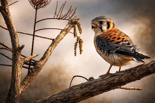 Free American Kestrel Kestrel photo and picture