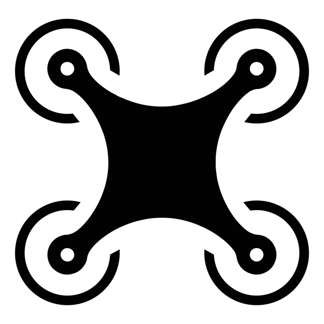 Free drone technology aviation illustration