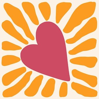 Coração, Amor, Mínimo, Moderno, Ingénuo