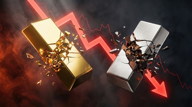 Free crash gold silver illustration