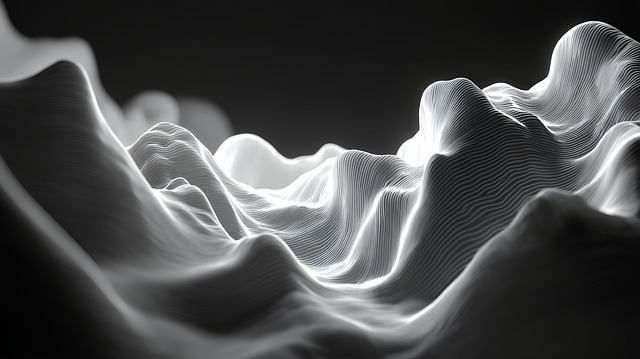Free abstract landscape white illustration